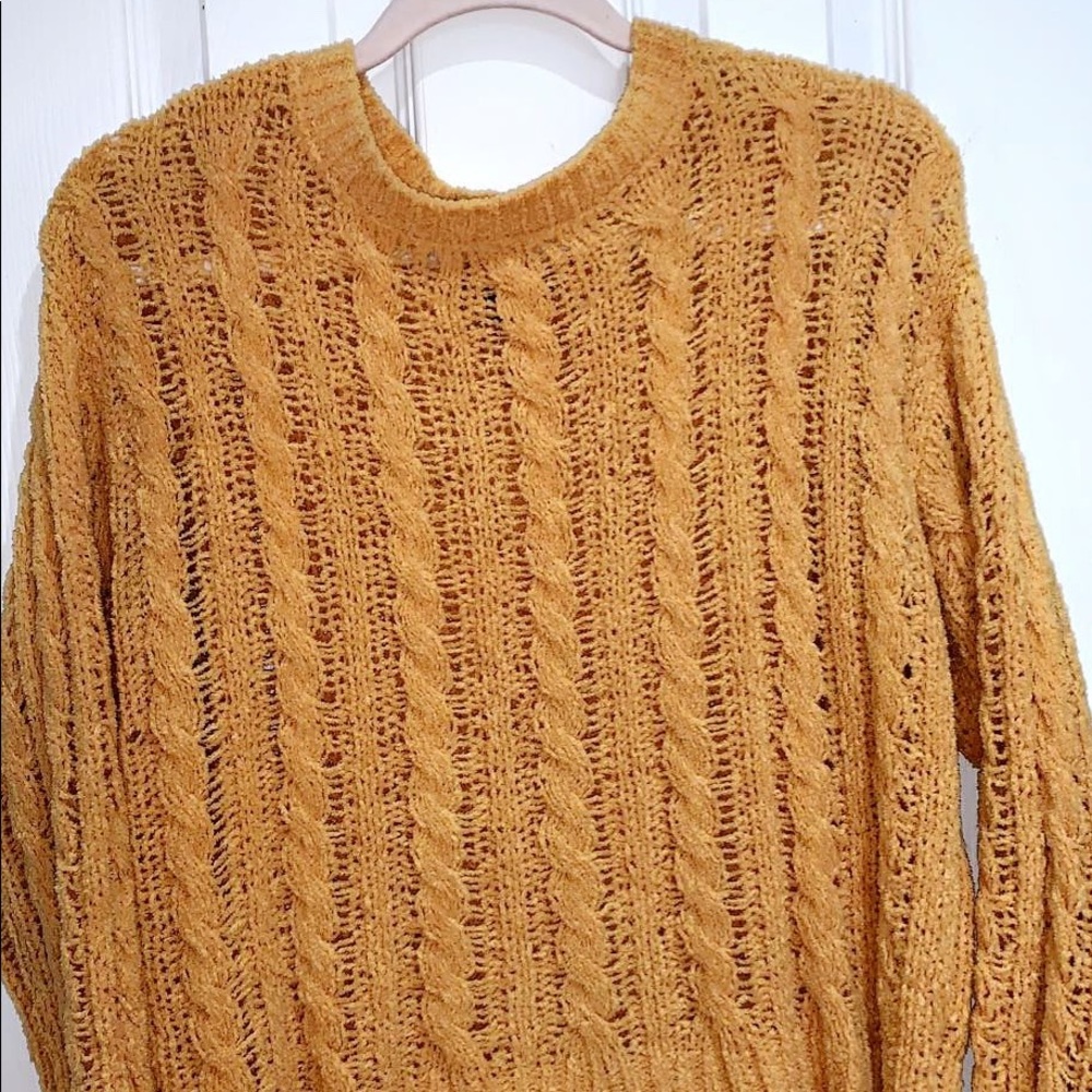 Gold American Eagle Sweater